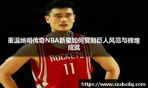 重温姚明传奇NBA新星如何复刻巨人风范与辉煌成就